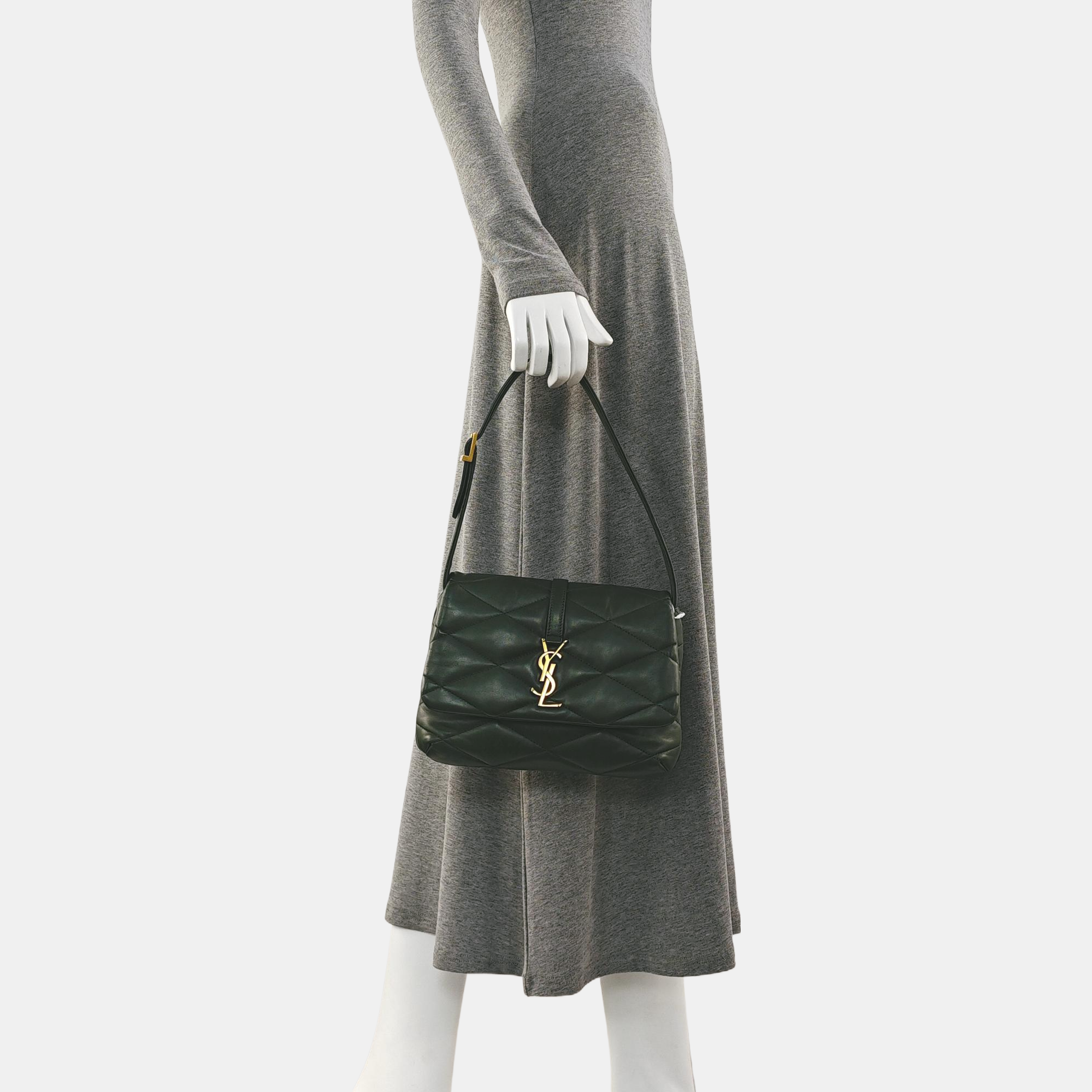 LE 57 Quilted Lambskin Green