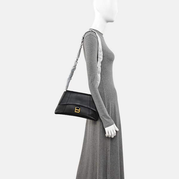 Downtown Small Calfskin Black