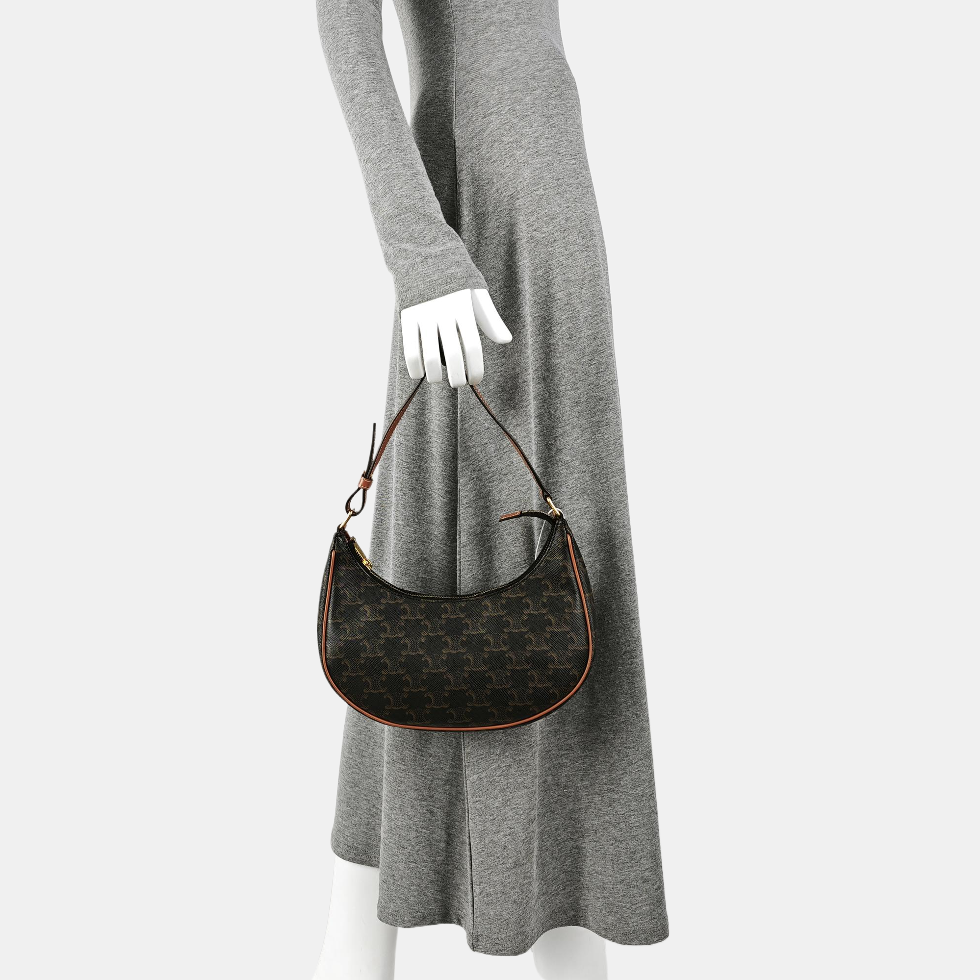 AVA Small Coated Canvas Brown