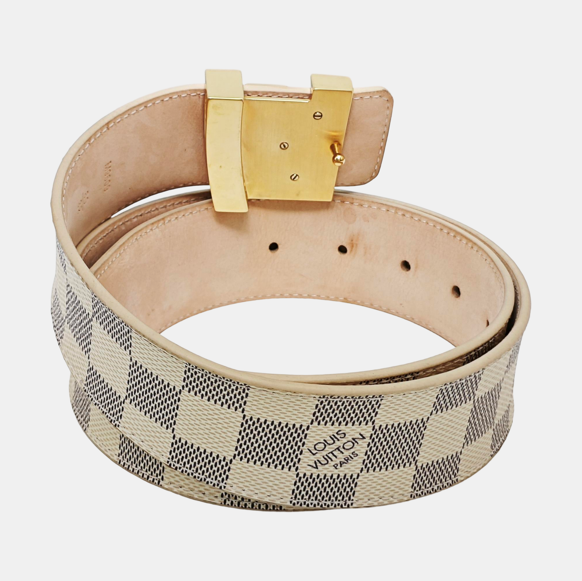 Coated Canvas Belt Multicolor