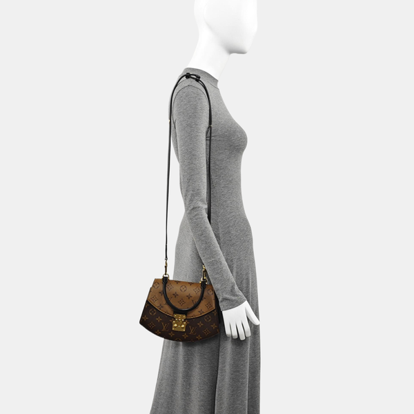 EDEN Monogram Coated Canvas Brown