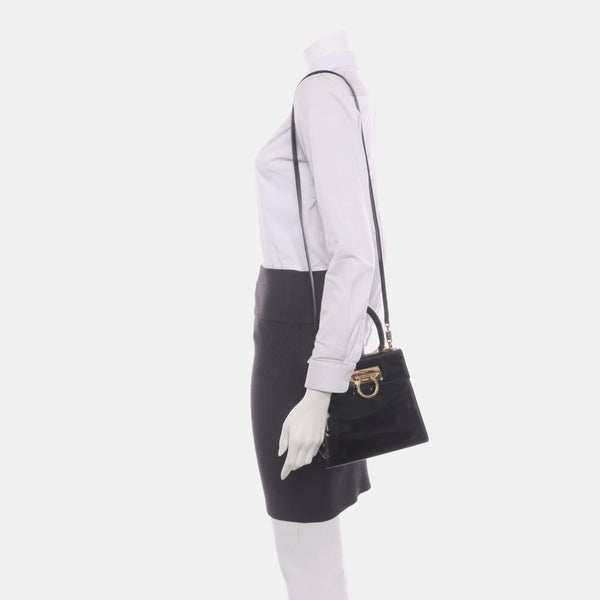 Kelly Patent Leather Black