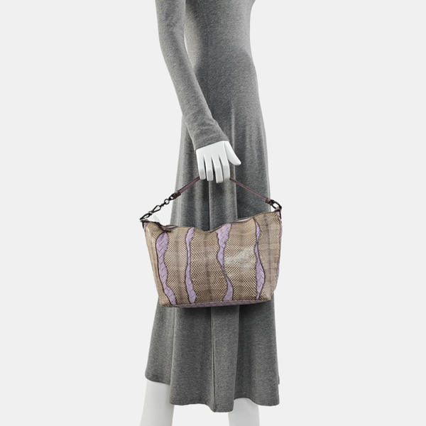 Python Top Handle Bag Multicolor