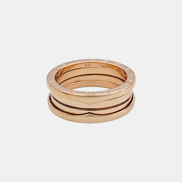B.ZERO1 18k Rose Gold Ring EU 63