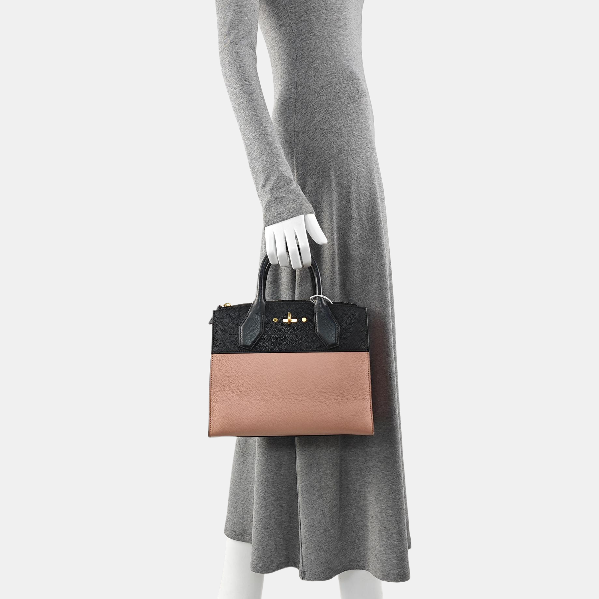 CITY STEAMER PM Calfskin Pink