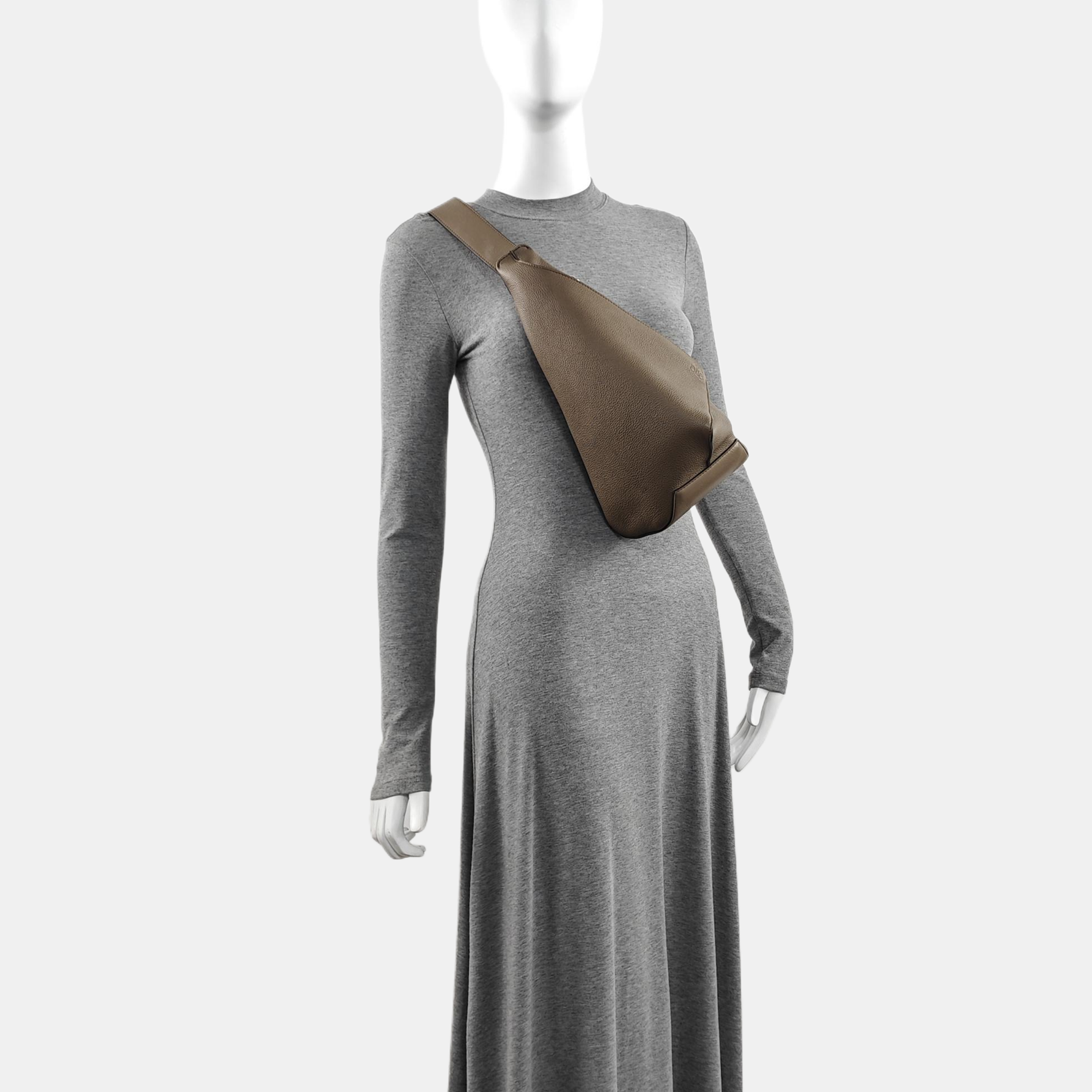 Calfskin Belt Bag Brown