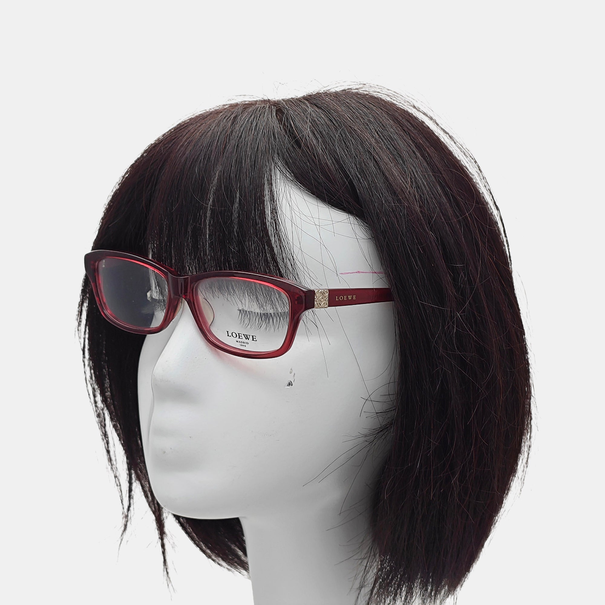 Synthetic Eyeglasses Red