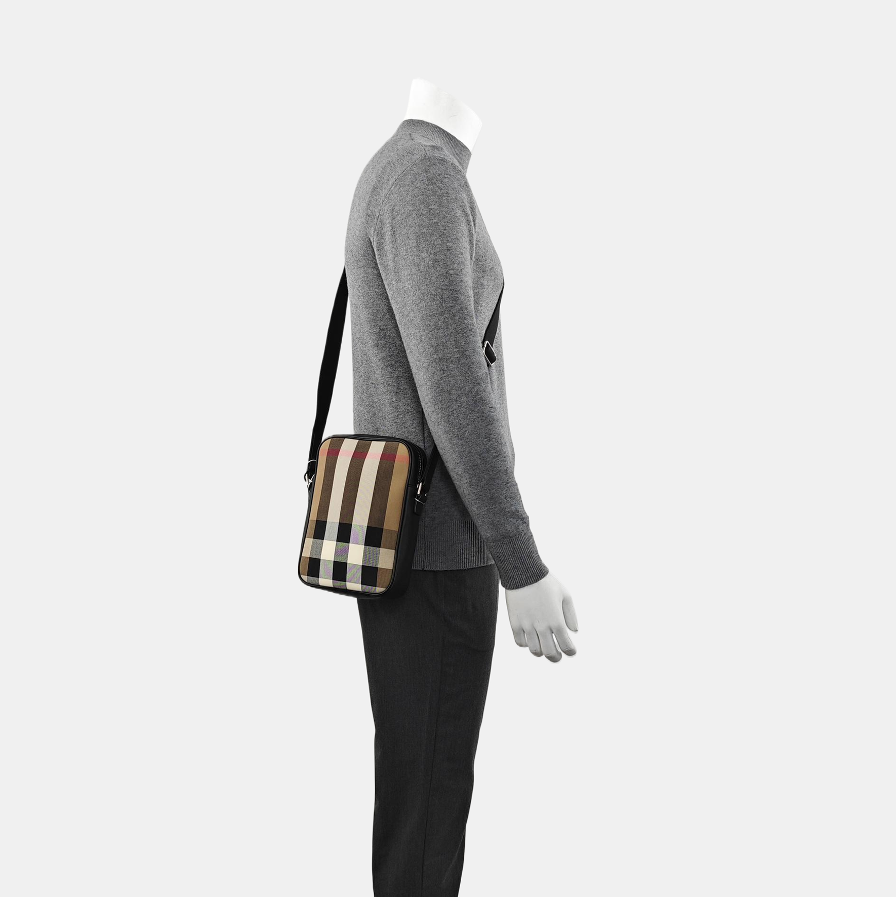 Canvas Crossbody Bag Multicolor