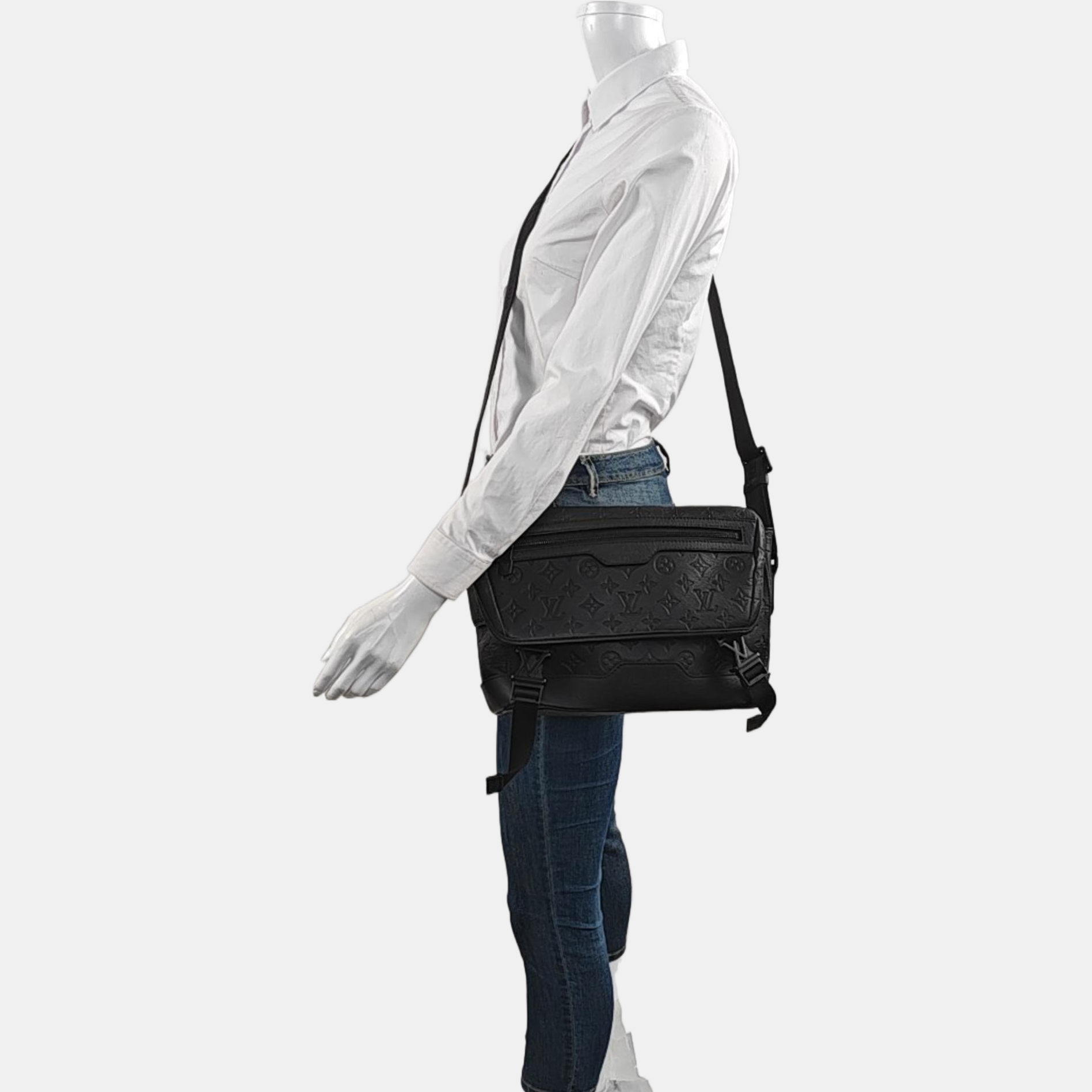 Monogram Calfskin Black