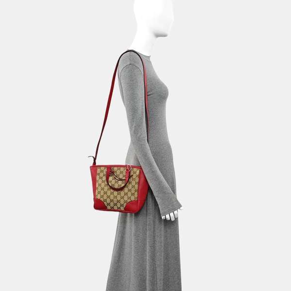 Bree Monogram Canvas Brown
