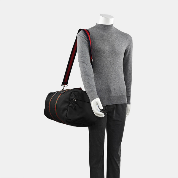Duffle Canvas Black