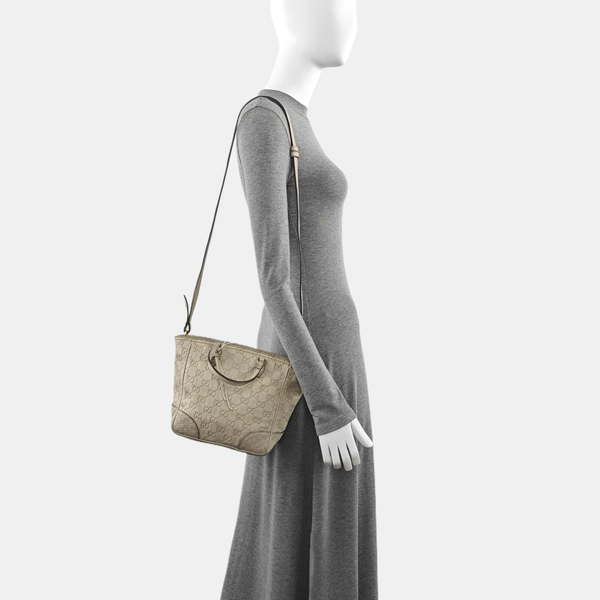 Bree Monogram Calfskin Beige