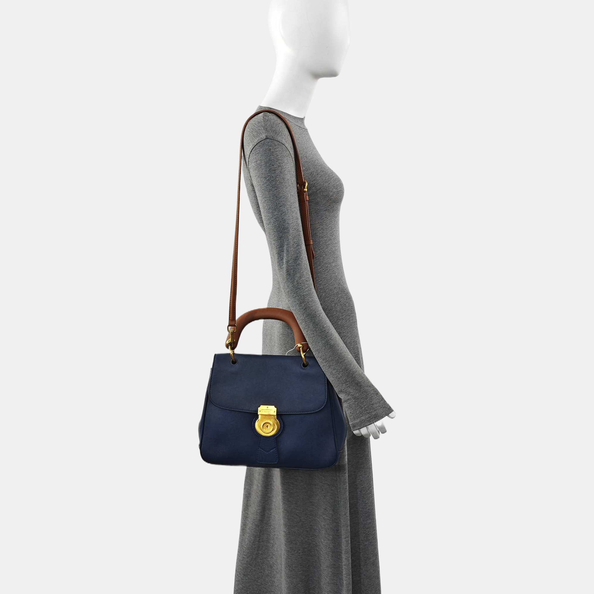 DK88 Medium Calfskin Blue