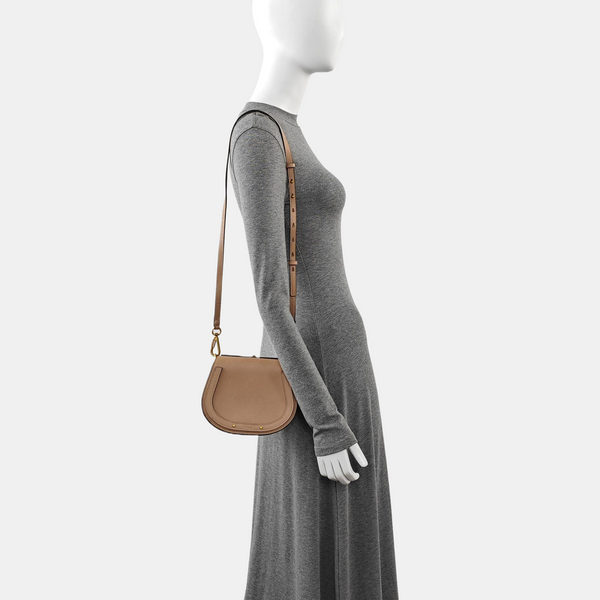 Nile Small Calfskin Brown