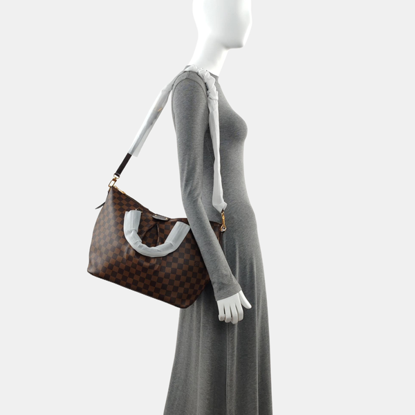 PALERMO PM Damier Ebene Coated Canvas Brown