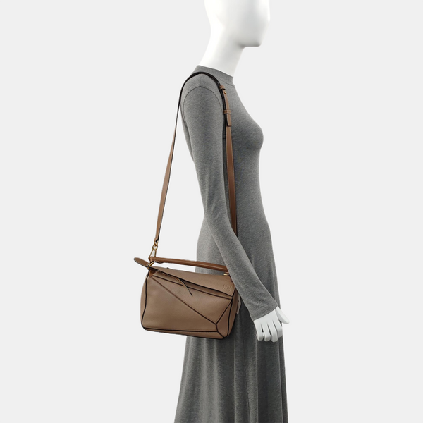 Puzzle Small Calfskin Gray