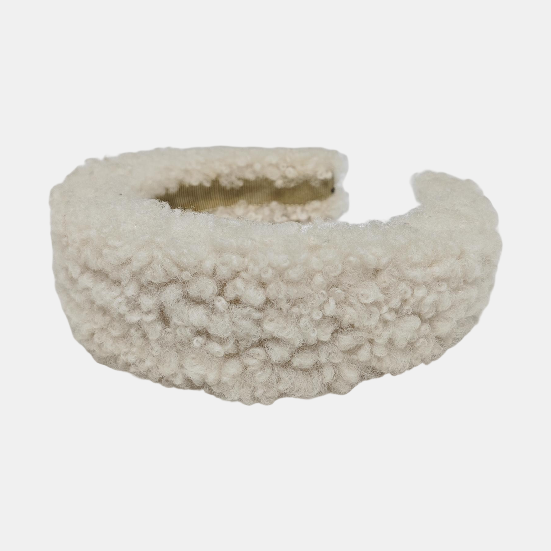 Fabric Hairband White