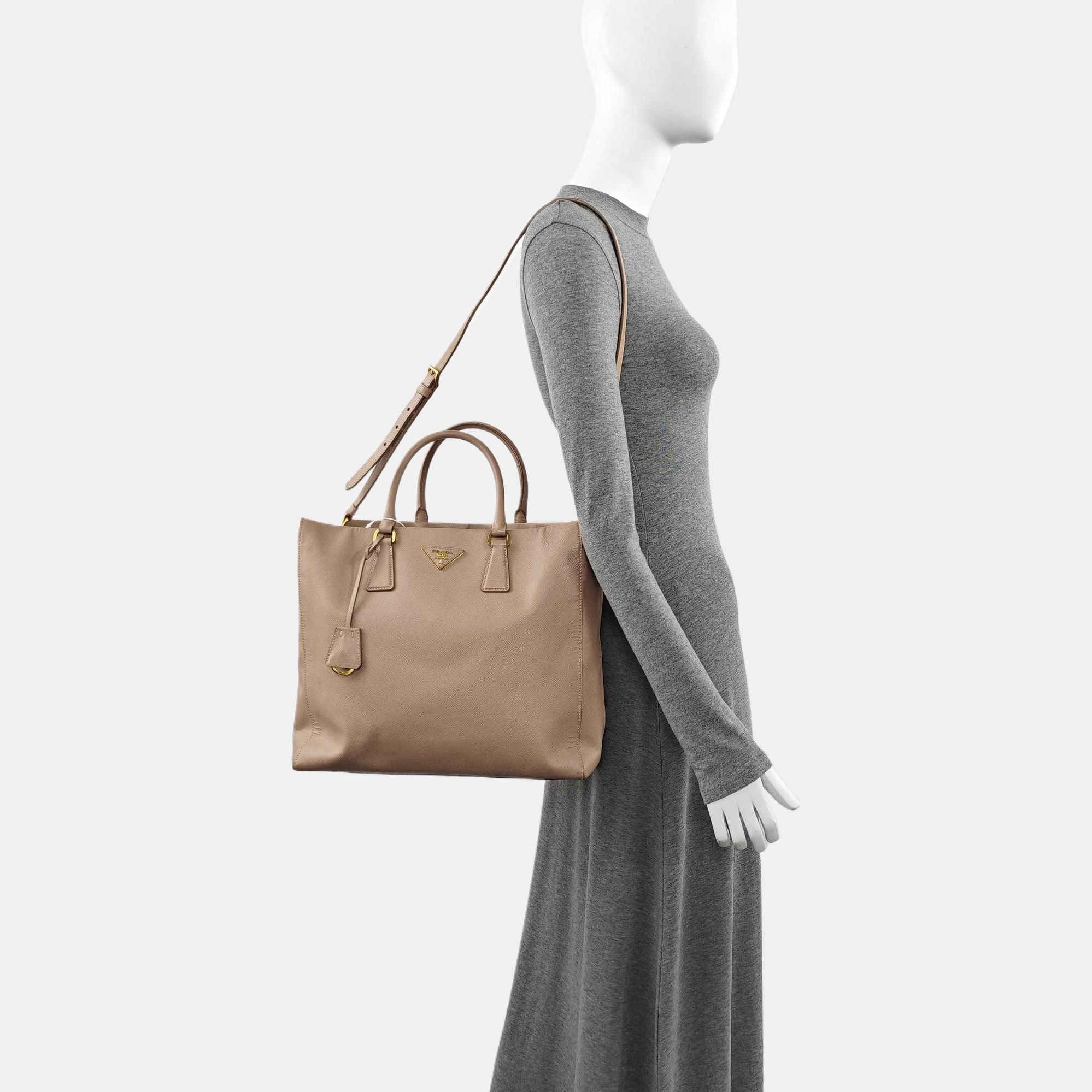 Calfskin Shoulder Bag Pink