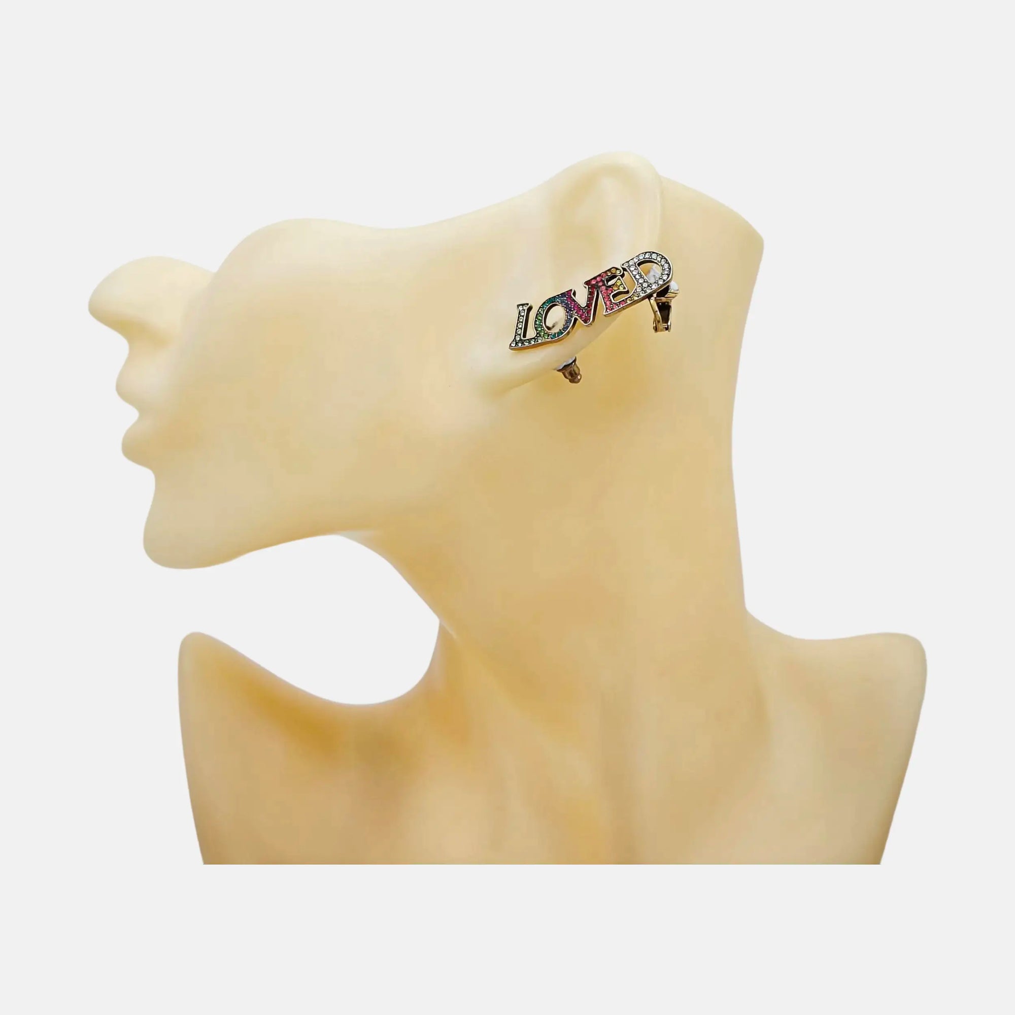 Metal Gold Stud Earrings