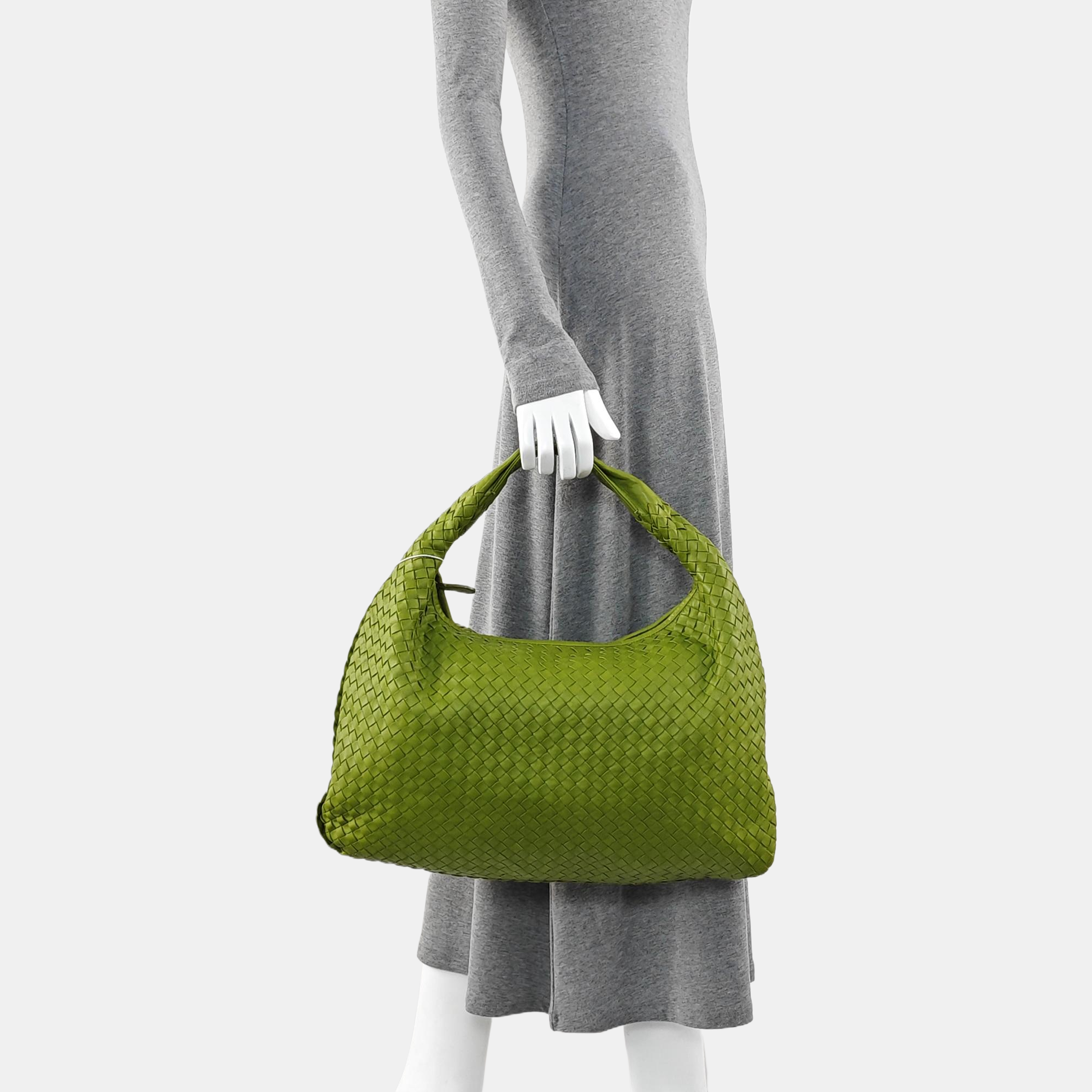 Veneta Lambskin Green