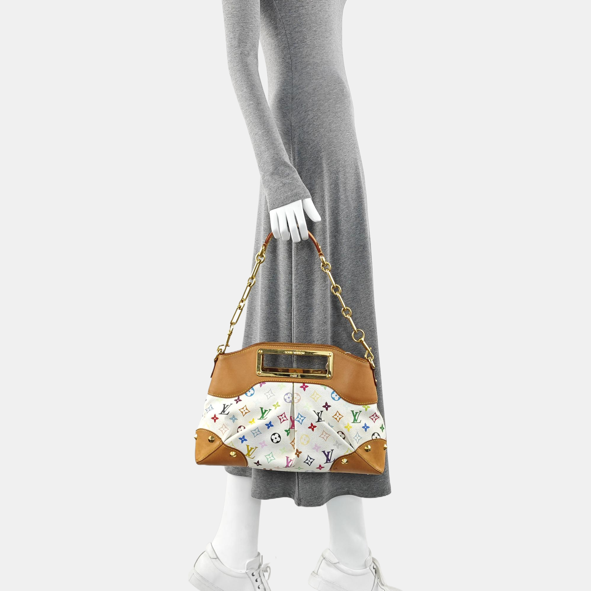 LV × TM JUDY MM Monogram Coated Canvas White