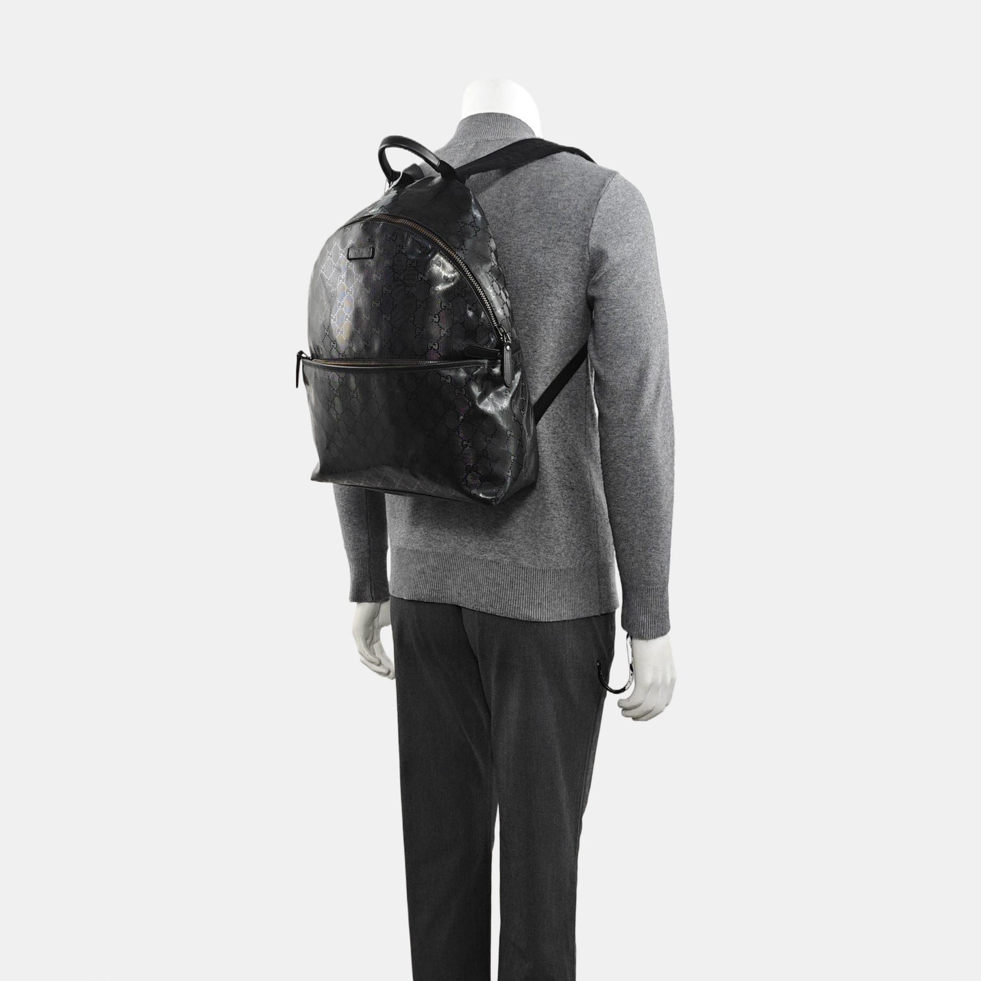 Signature Monogram Coated Canvas Black