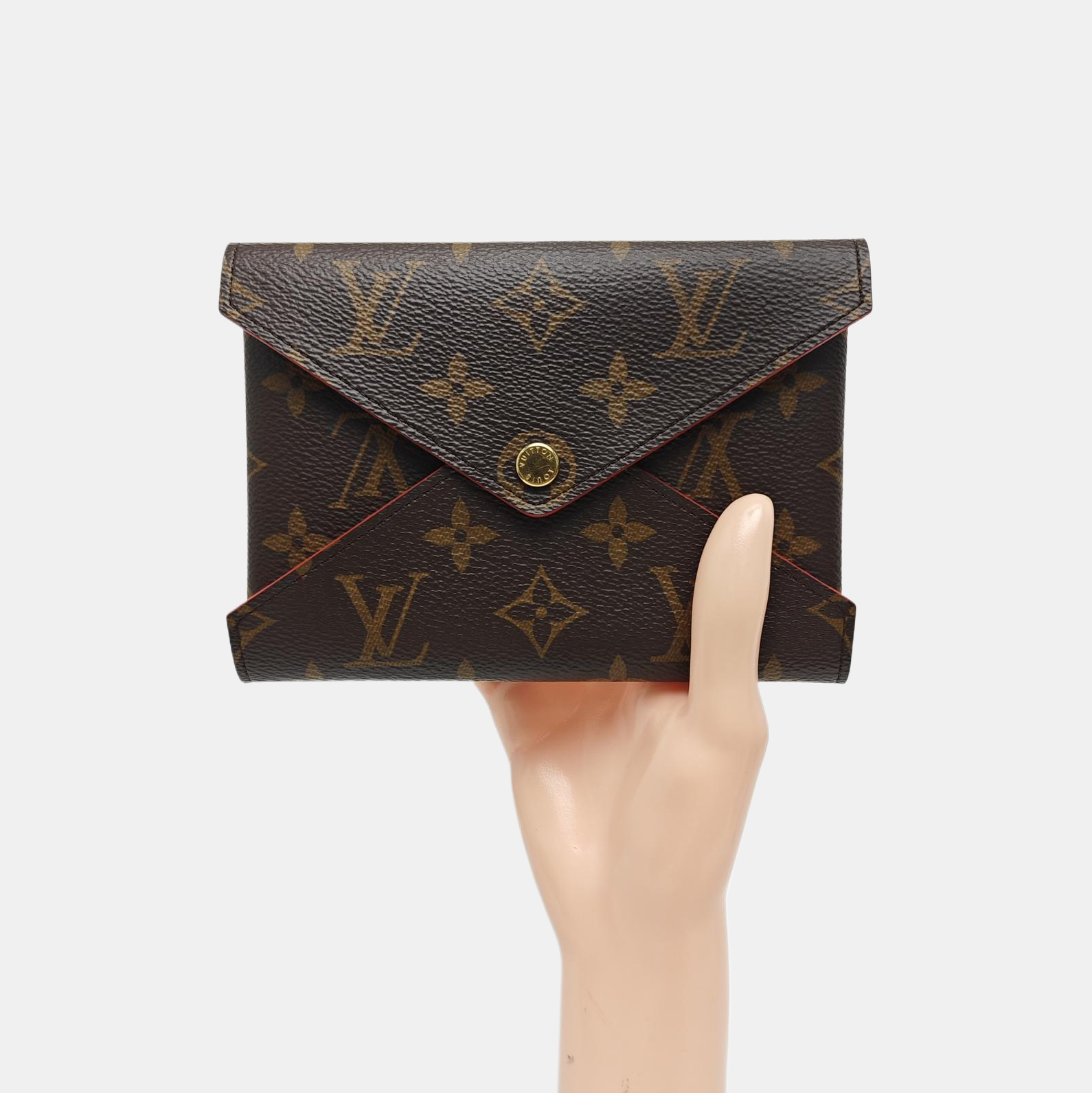 KIRIGAMI Monogram Coated Canvas Brown
