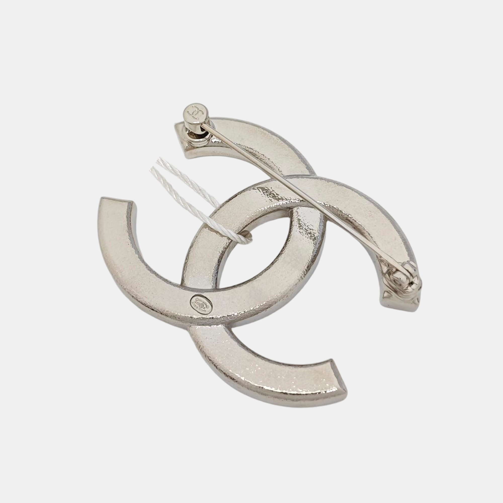 Metal Silver Brooch