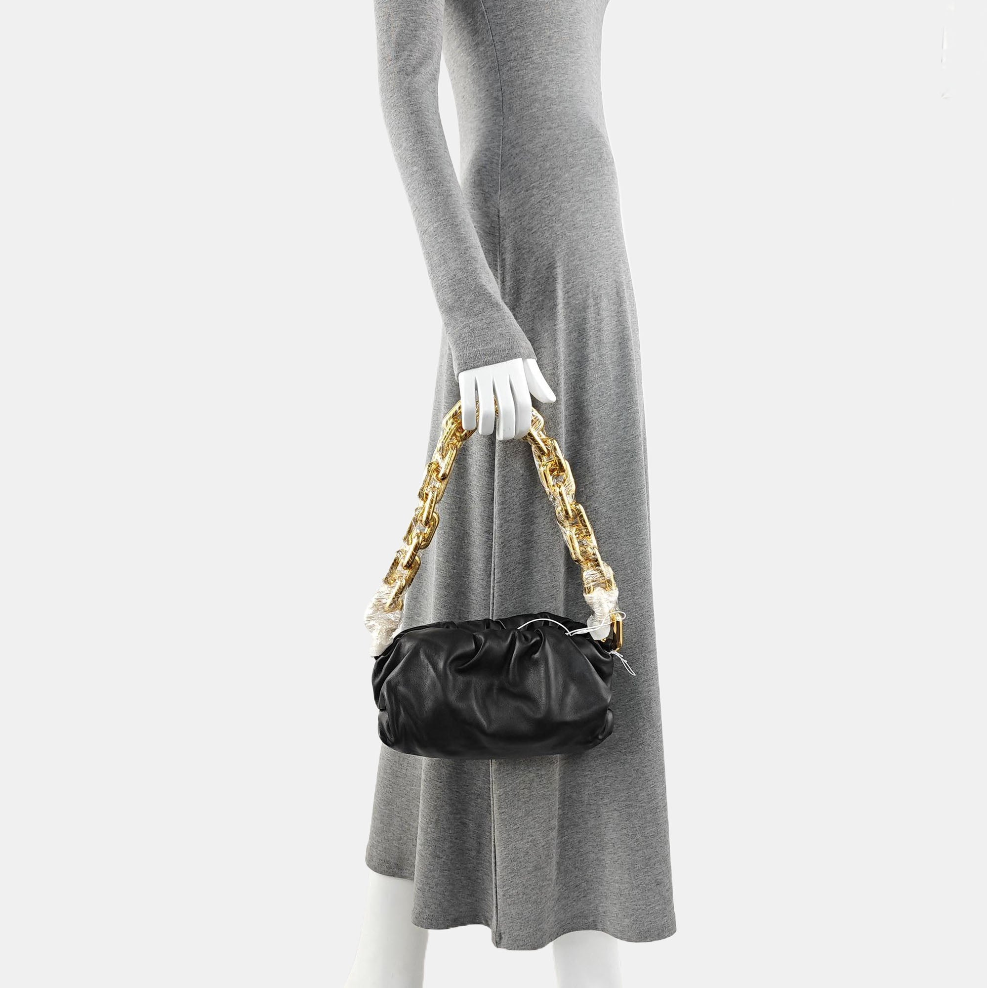 The Pouch Mini Calfskin Black