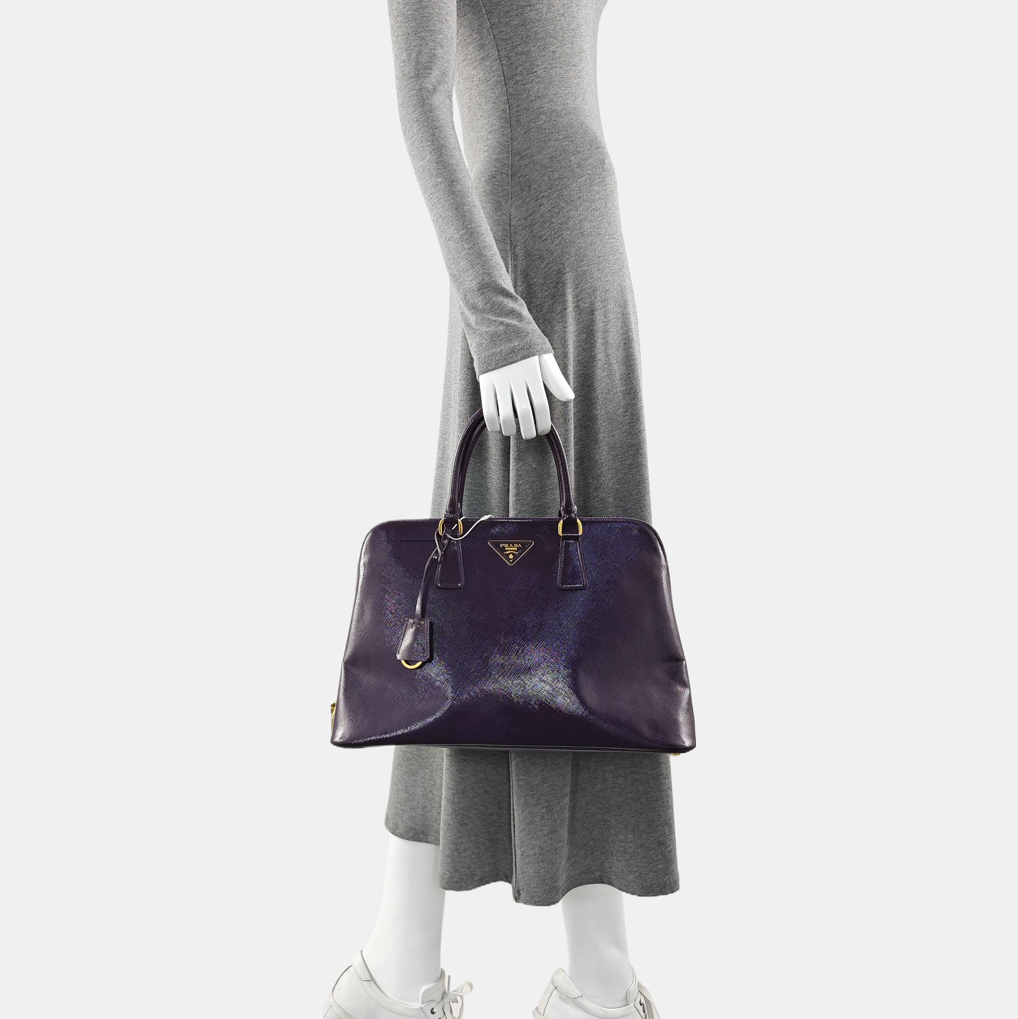 Promenade Saffiano Calfskin Purple
