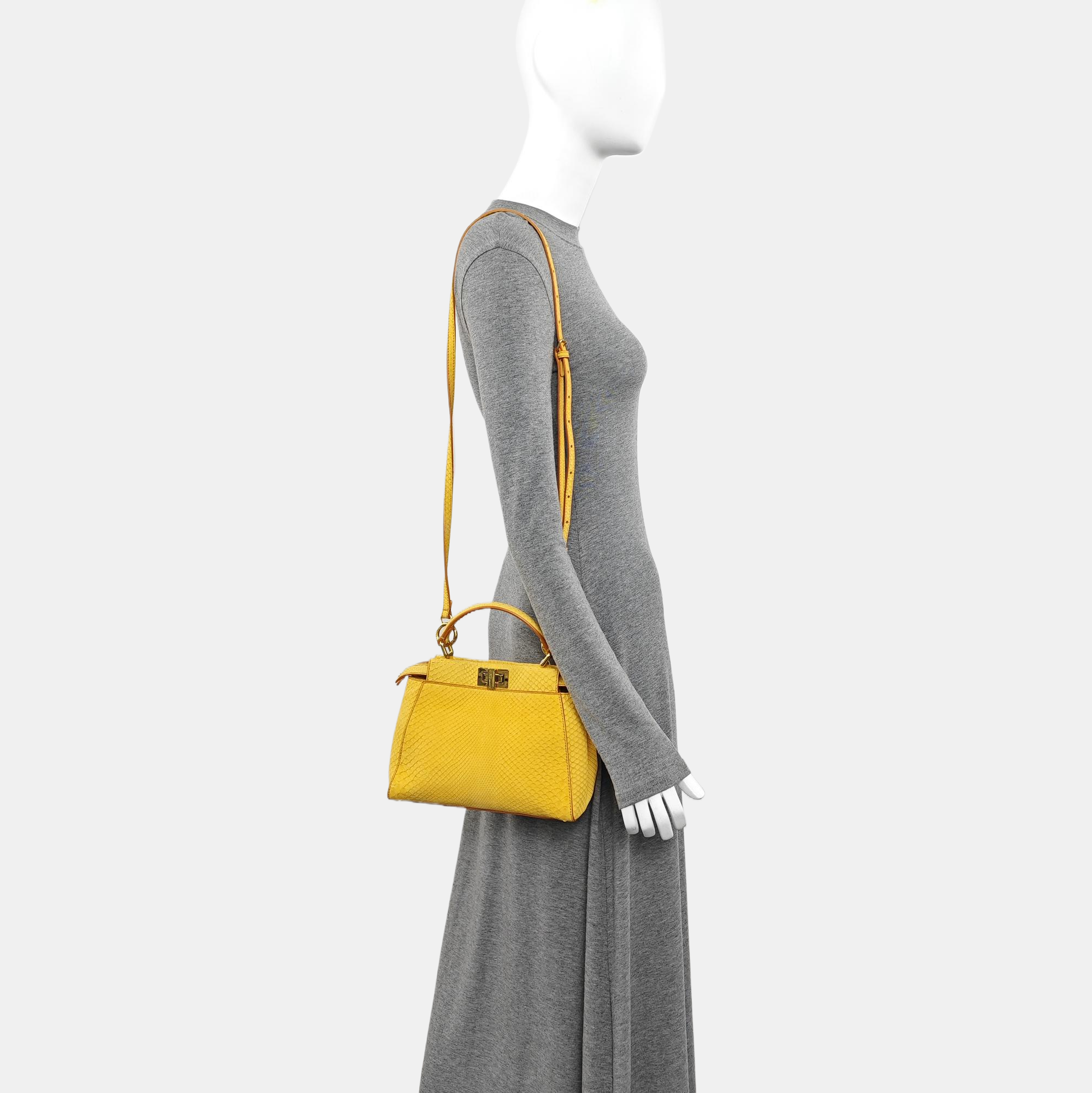 Peekaboo Mini Python Yellow