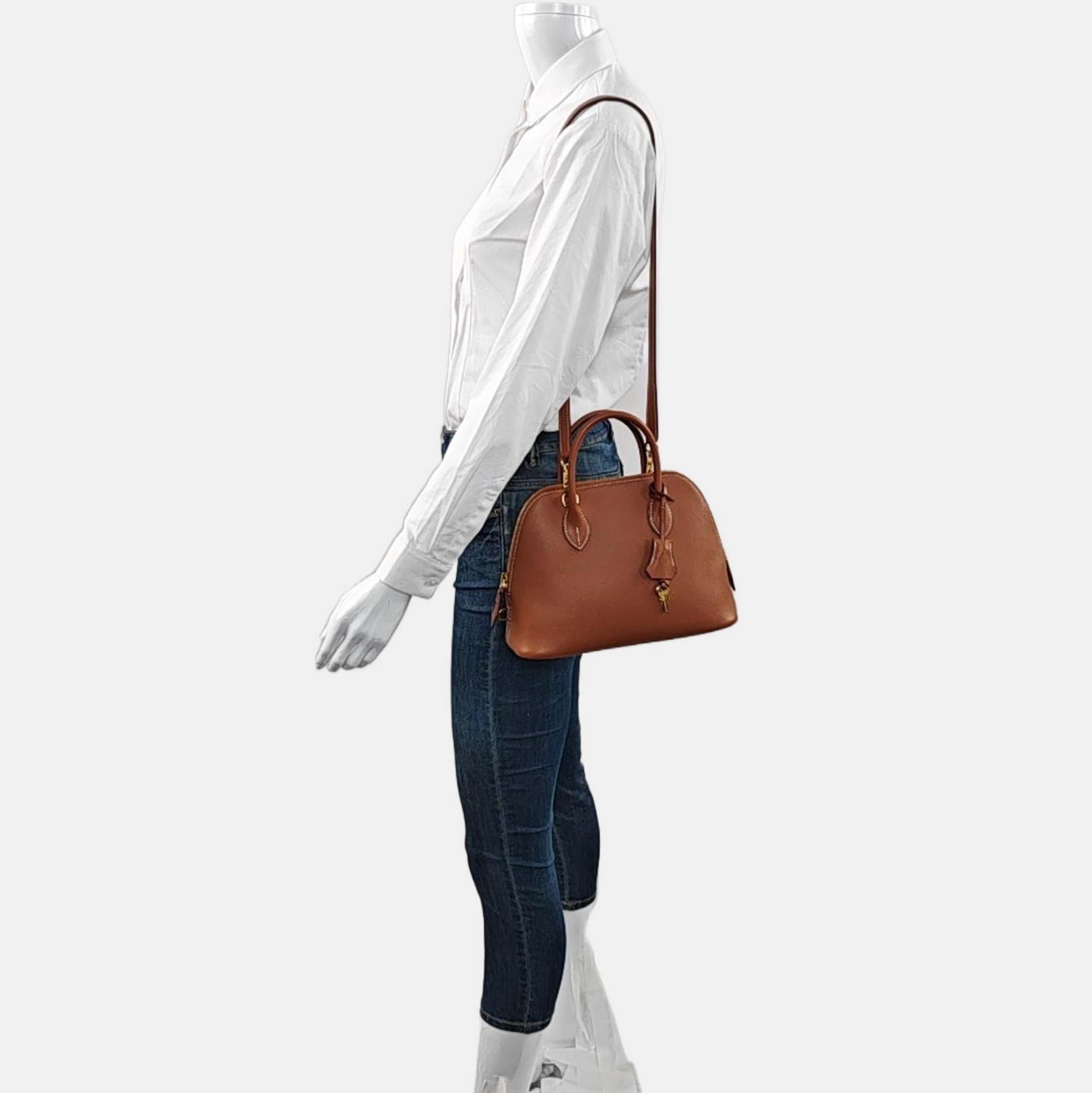 Authenticated pre-owned  Bolide 27 Evercolor Brown - Shoulder Bag at Looply