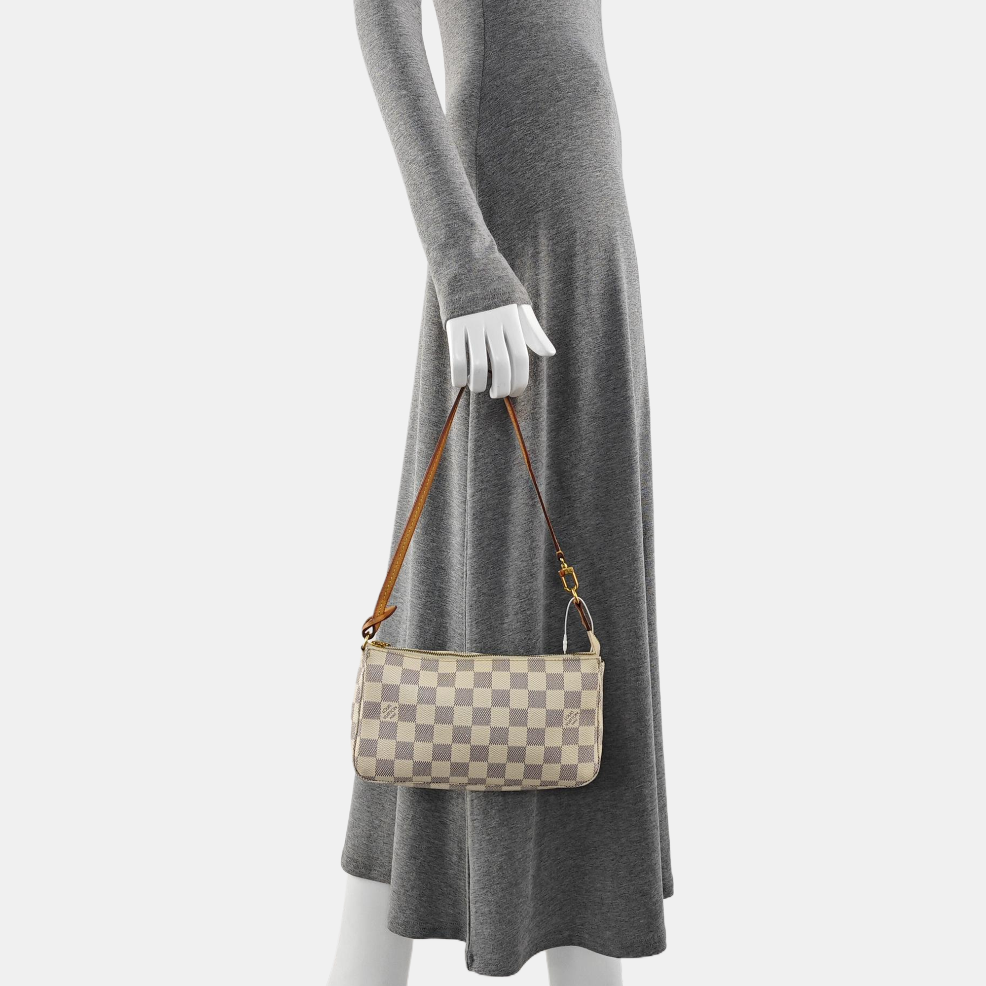 ACCESSOIRES GM Damier Azur Coated Canvas White