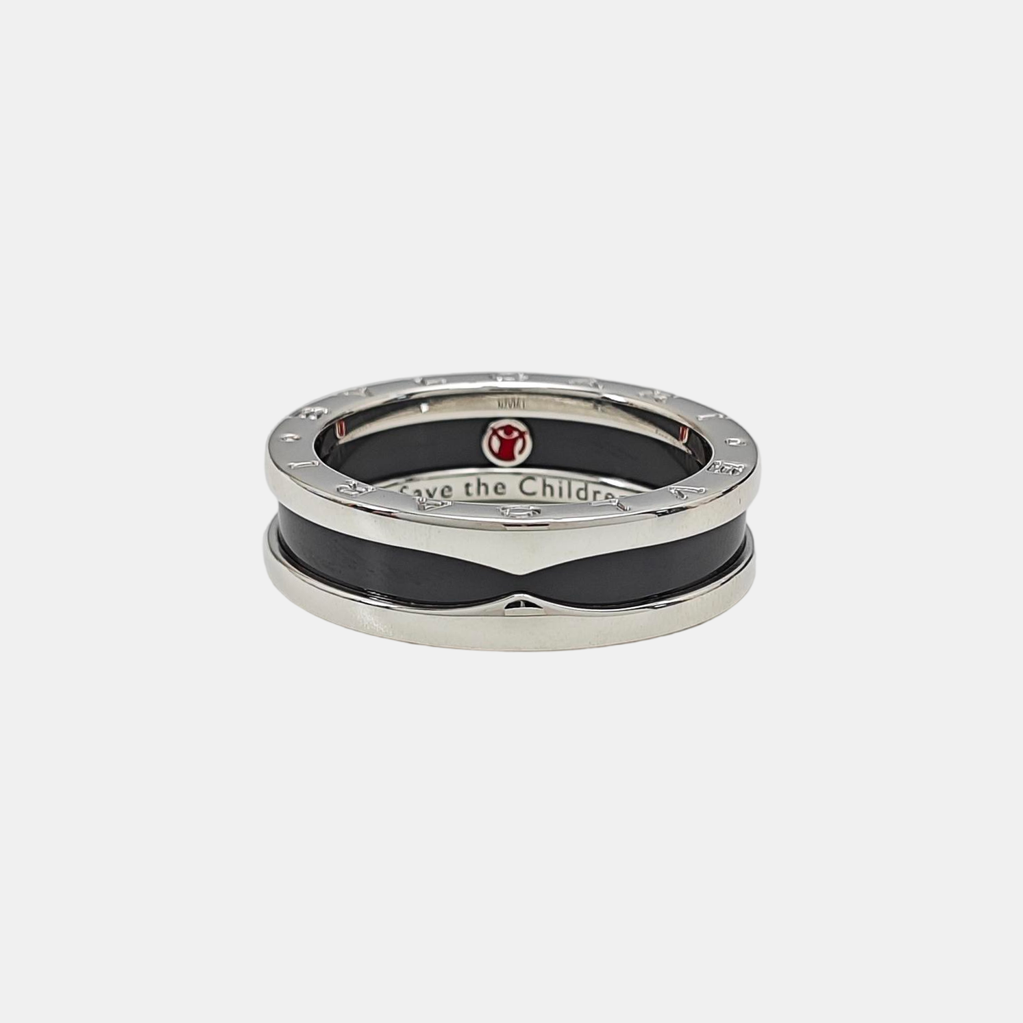 B.ZERO1 925 Sterling Silver Ring EU 61