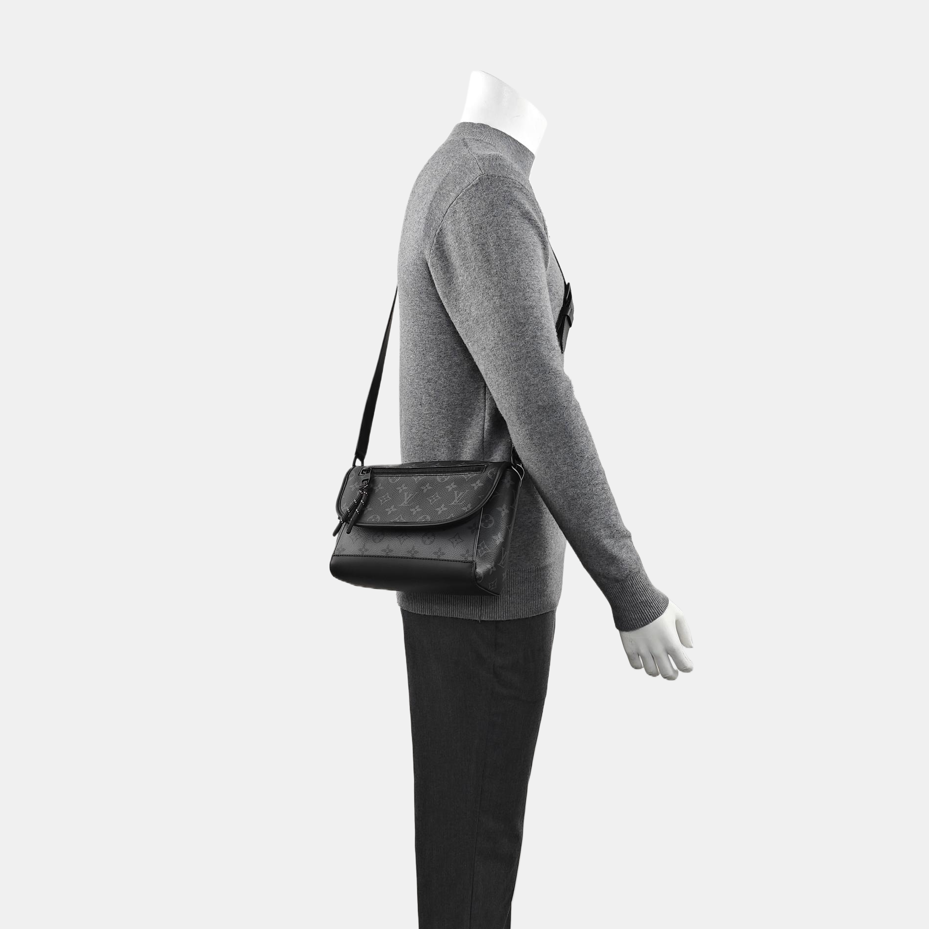 PULSE Mini Monogram Calfskin Black