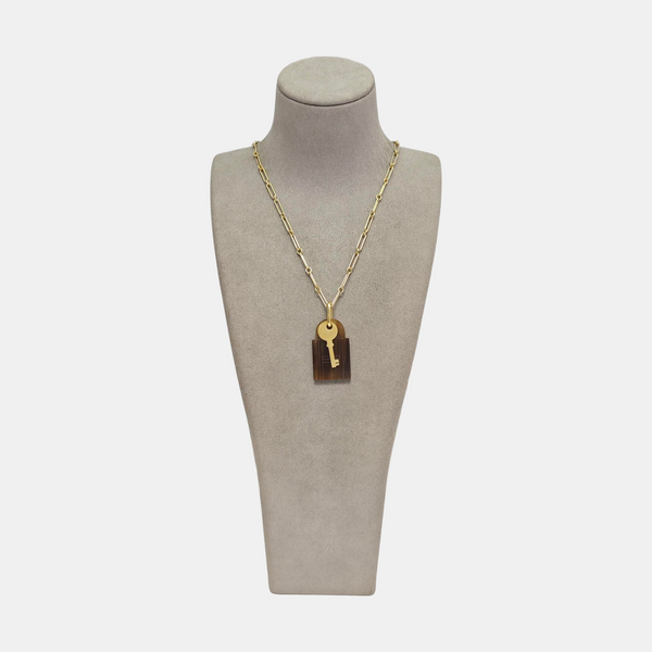 Amulette Metal Gold Necklace