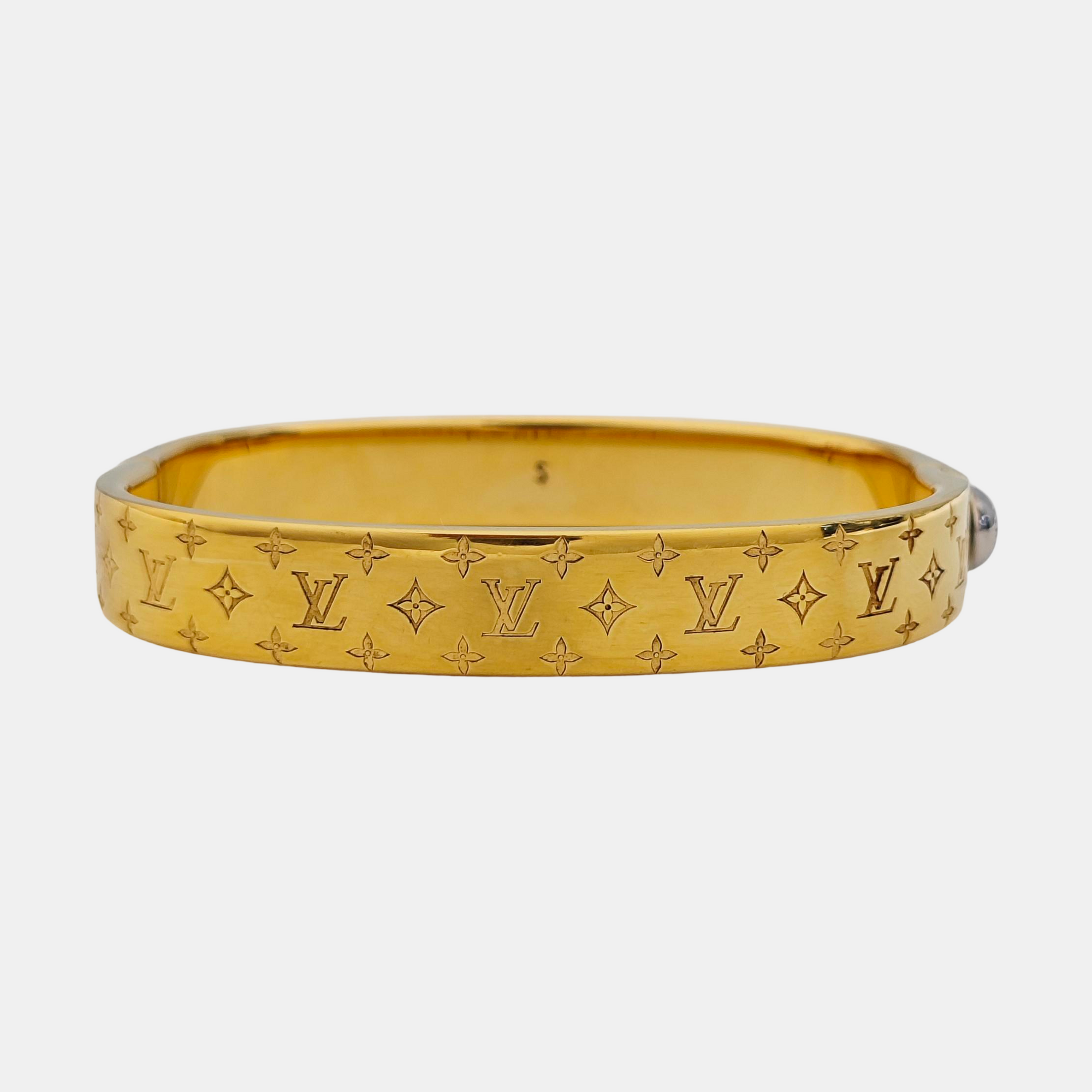 NANOGRAM Brass Gold Bangle
