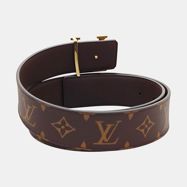 LV TAG Coated Canvas Brown Belt