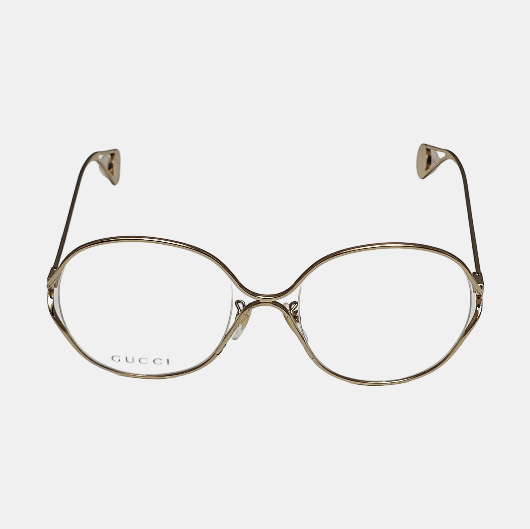 Metal Eyeglasses Gold