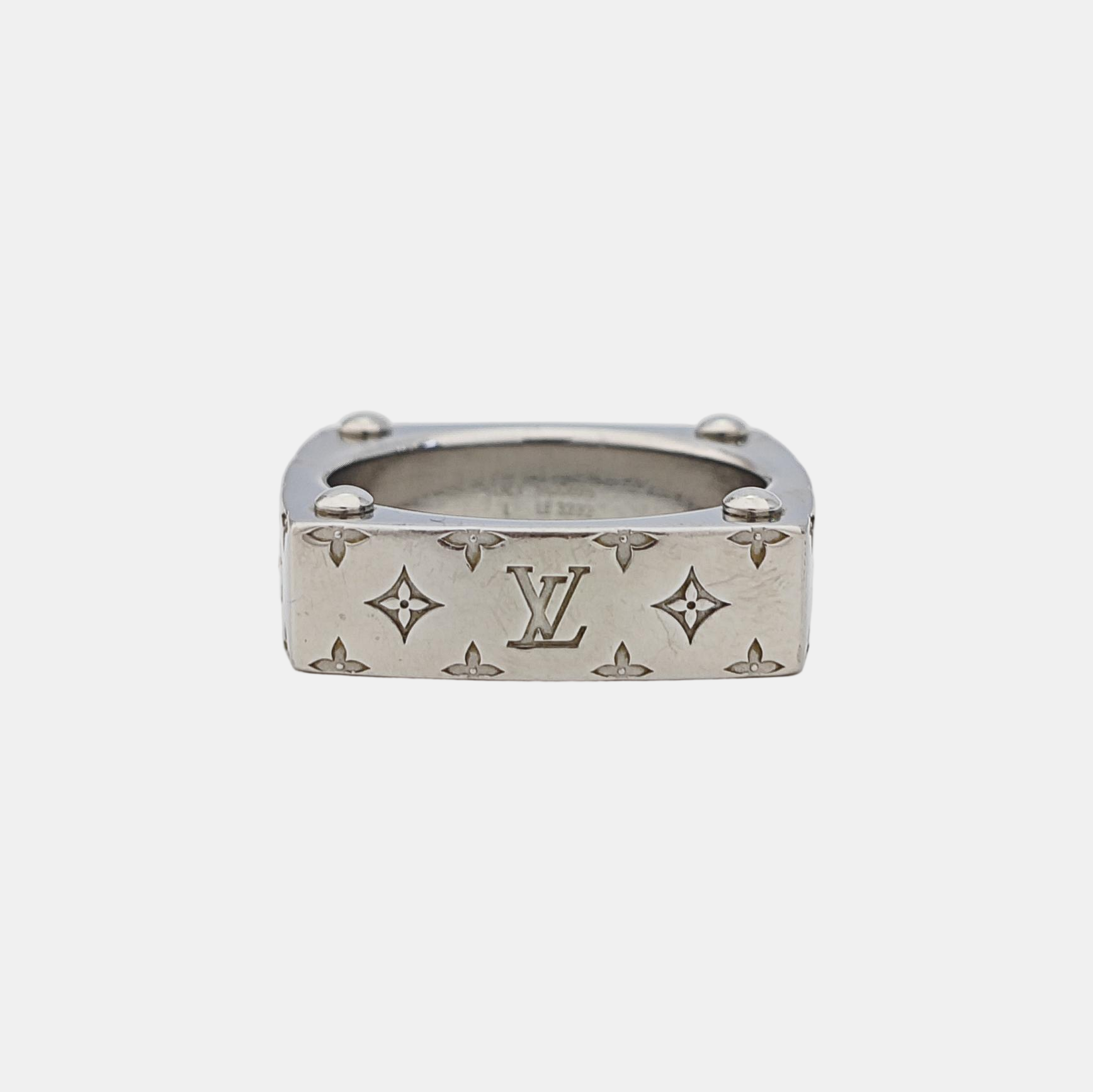 Metal Silver Ring EU 61