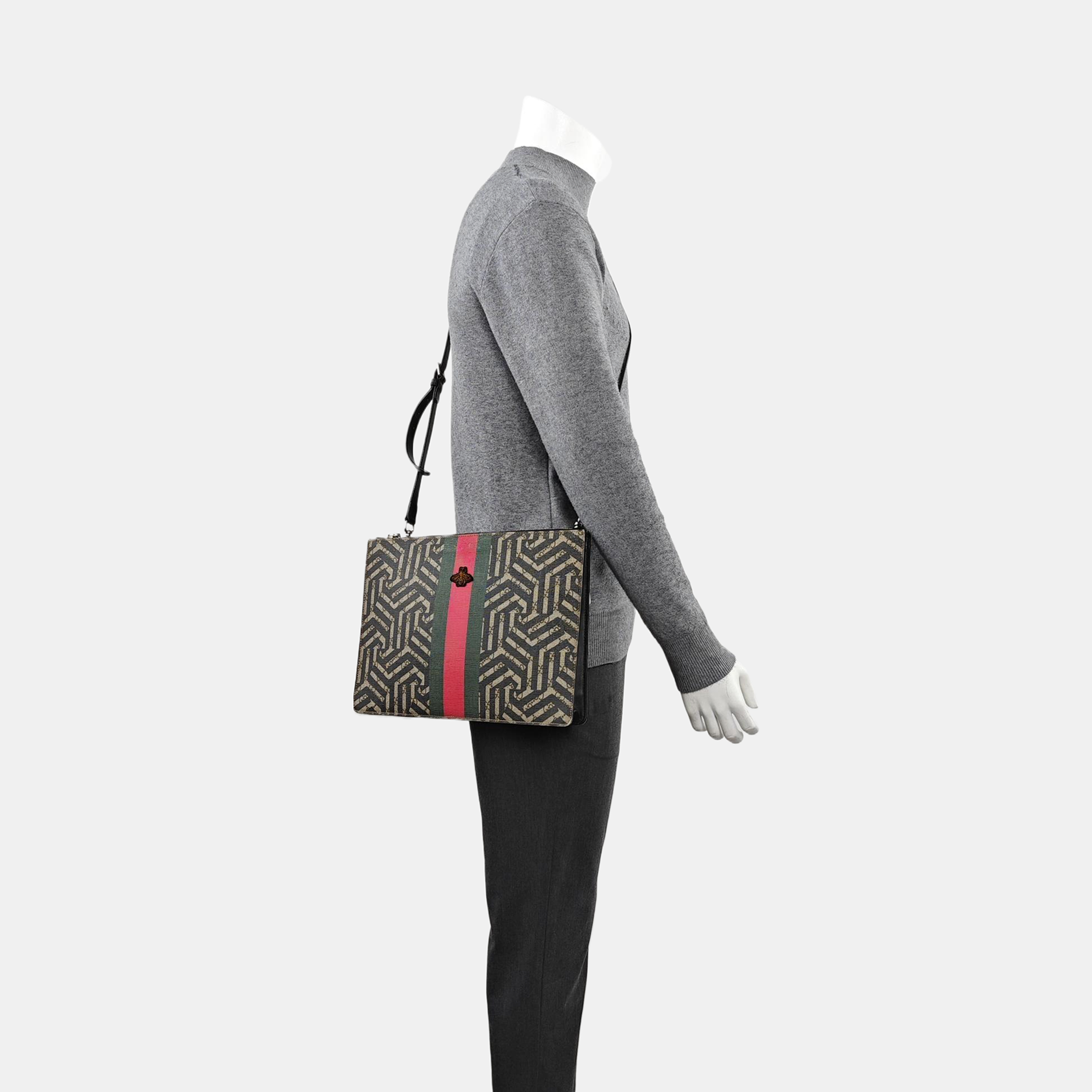 GG Supreme Monogram Coated Canvas Multicolor