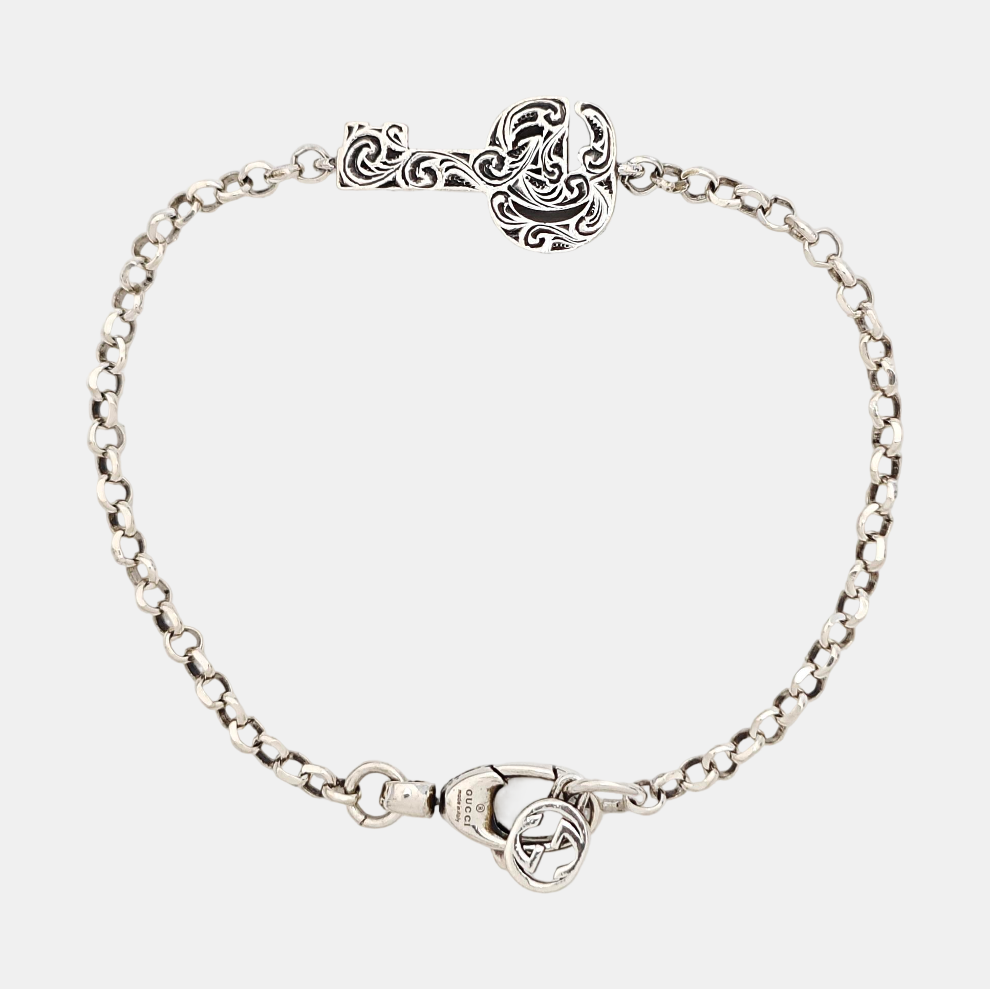 GG Running 925 Sterling Silver Bracelet