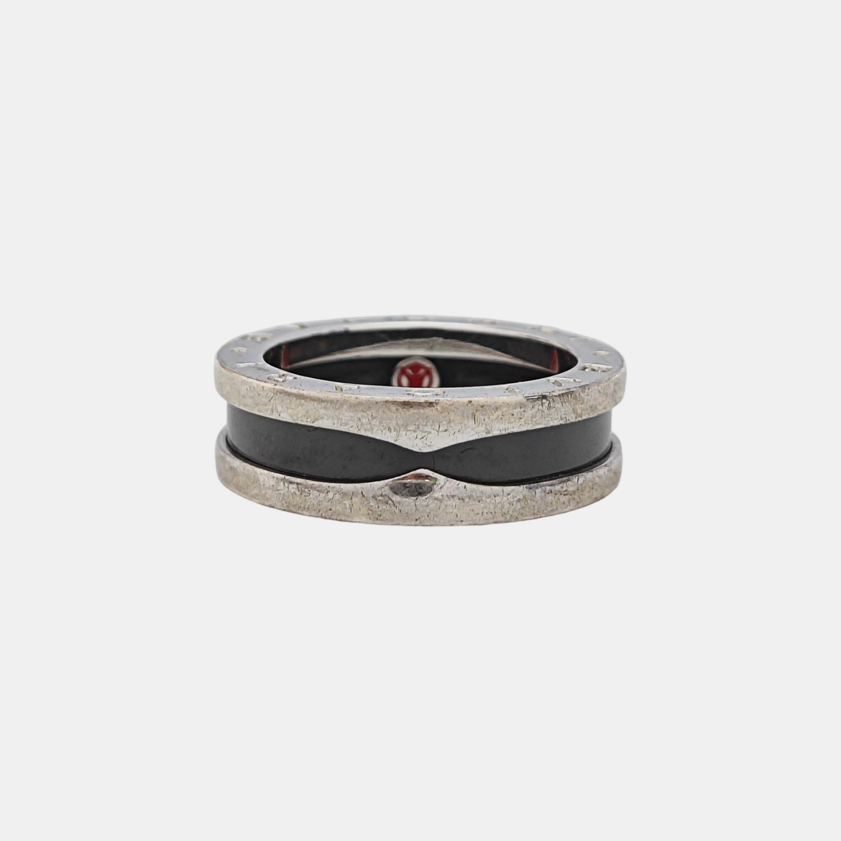 B.ZERO1 925 Sterling Silver Ring EU 53