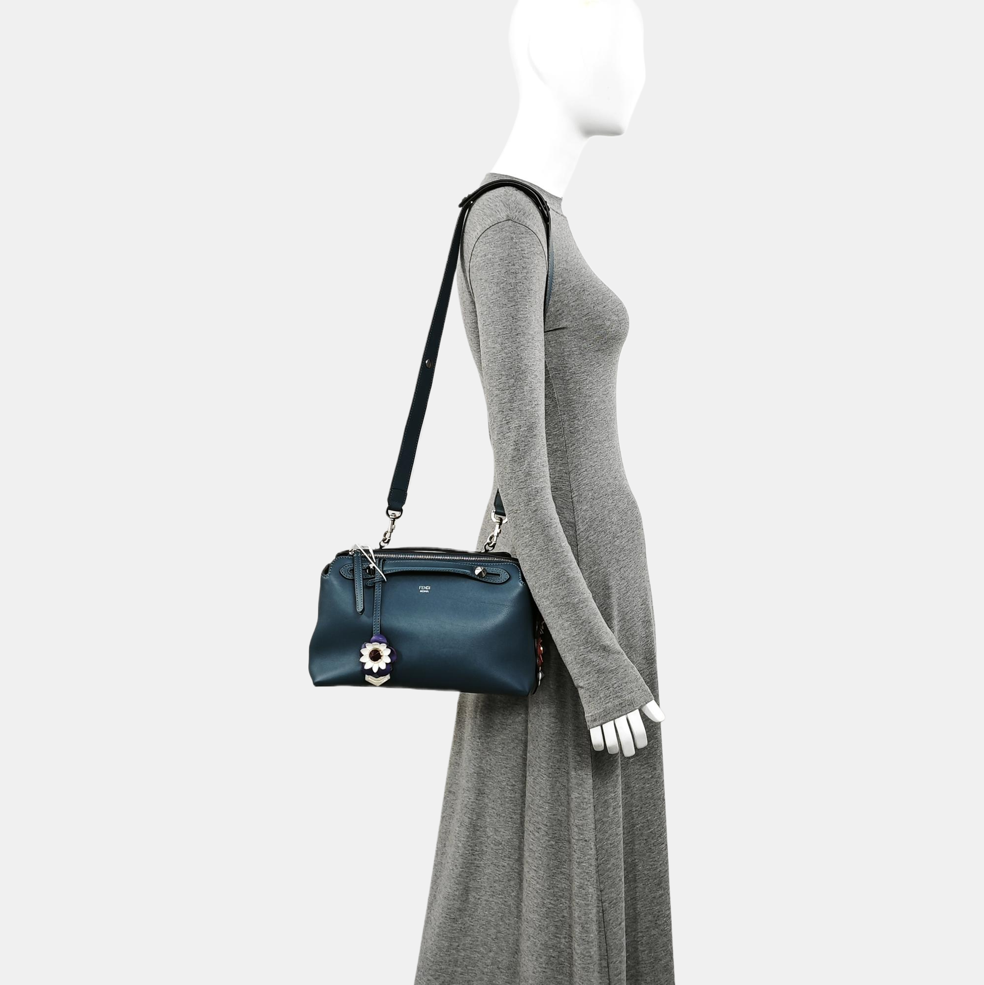 By The Way Medium Calfskin Blue