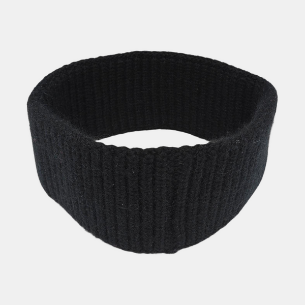 Wool Headband Black