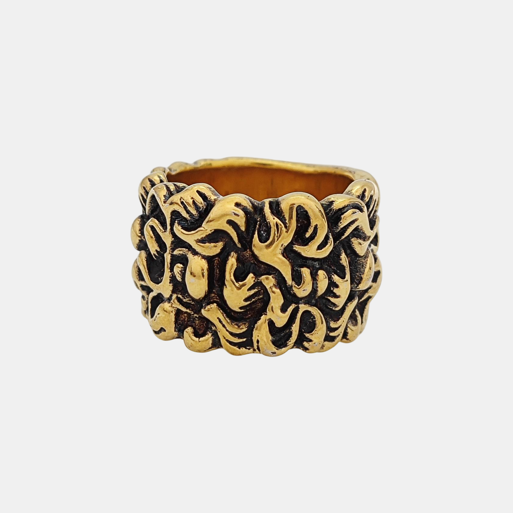 Metal Gold Ring EU 53