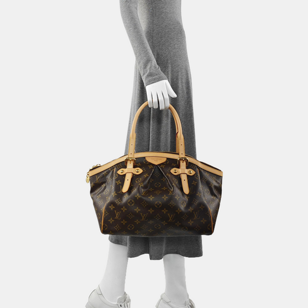 TIVOLI GM Monogram Coated Canvas Brown