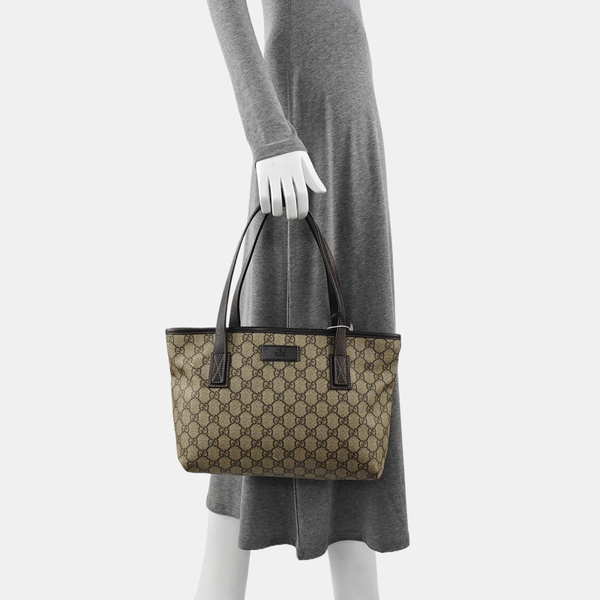 Monogram Coated Canvas Brown