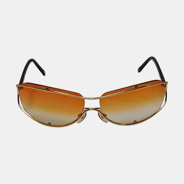 Metal Sunglasses Orange