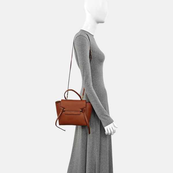 BELT Nano Calfskin Brown